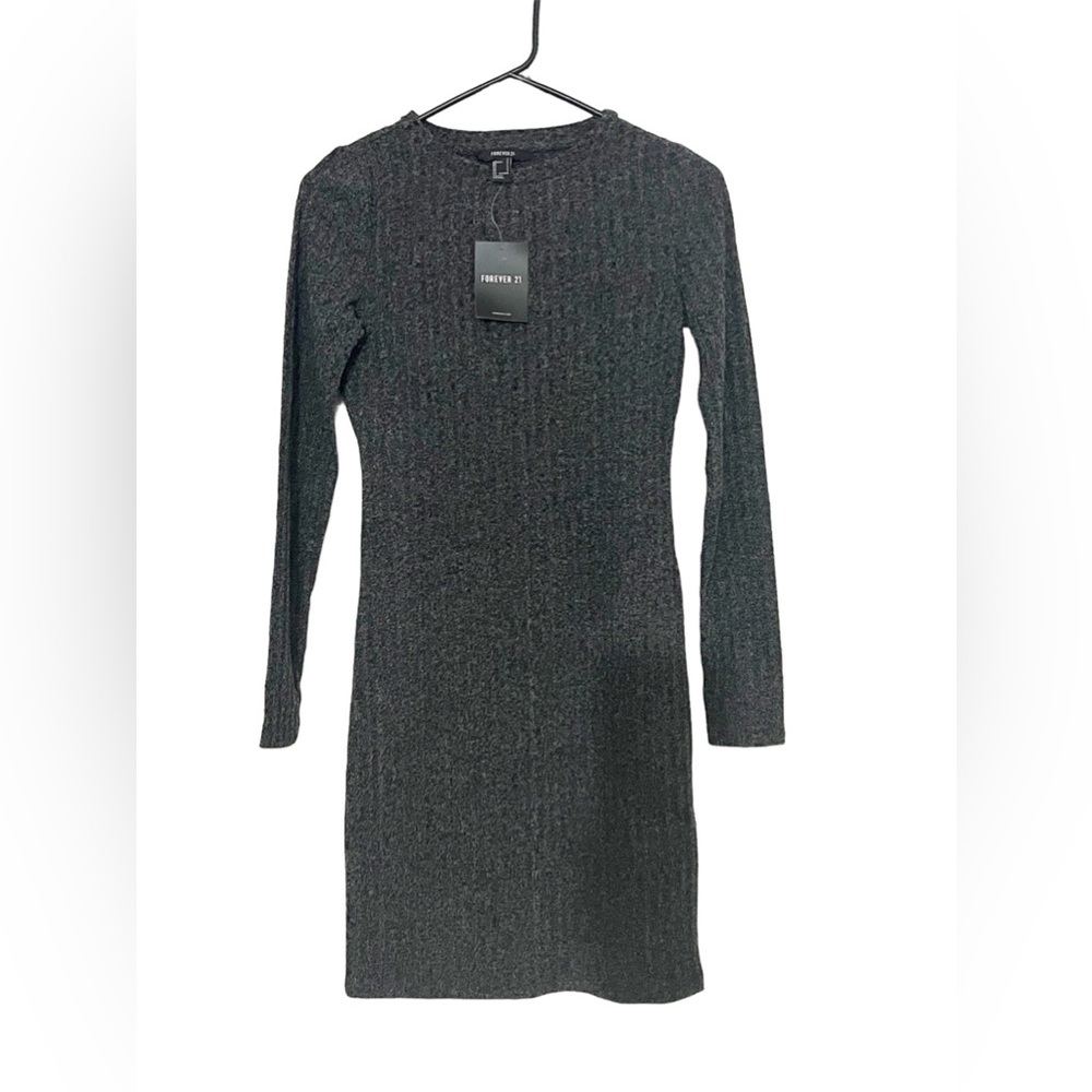 Forever 21 sweater dress| Charcoal color| Small